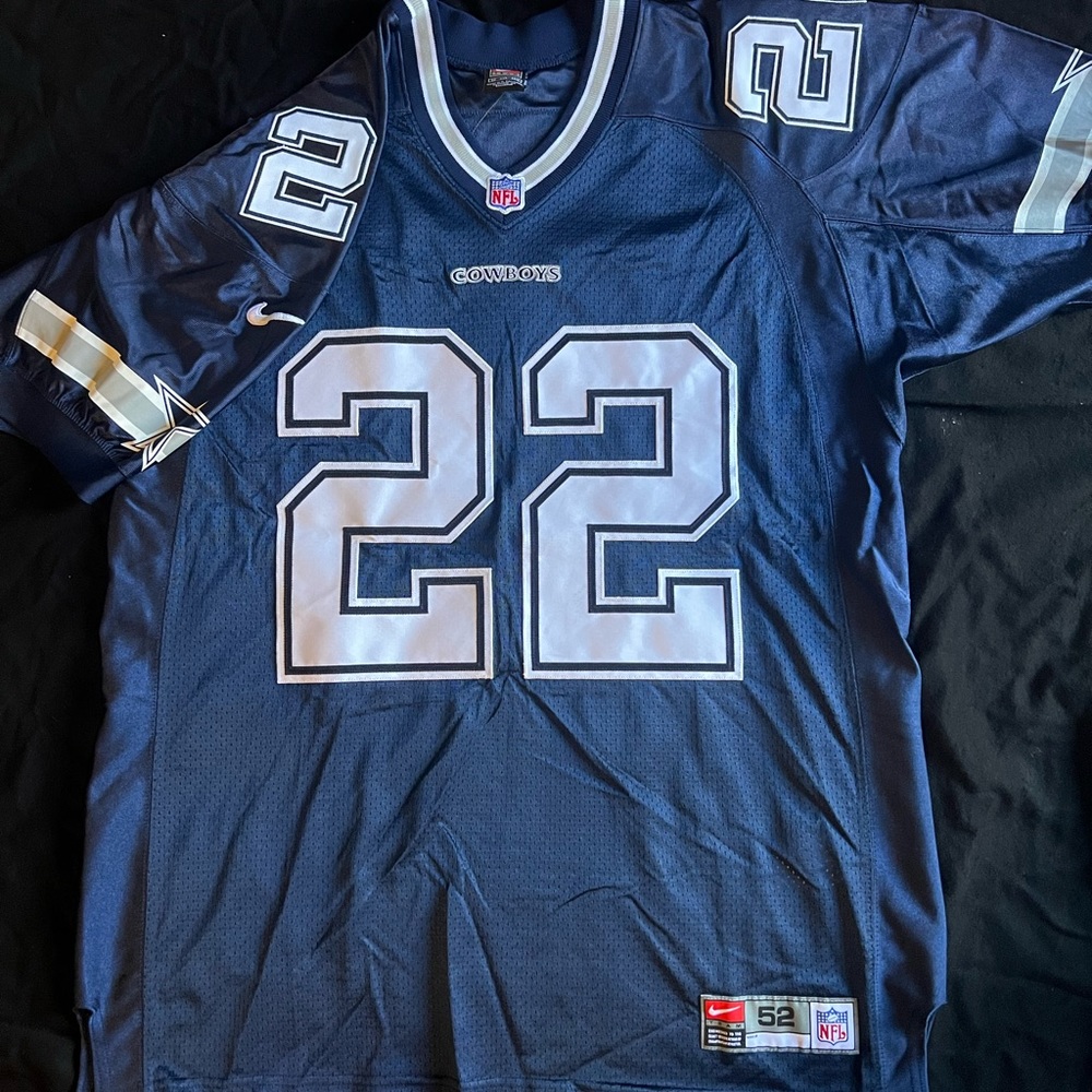 Authentic Nike Emmitt Smith Dallas Cowboys football jersey.